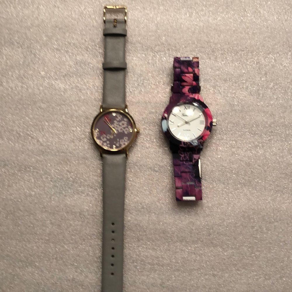 EUC set of 2 fashion watches